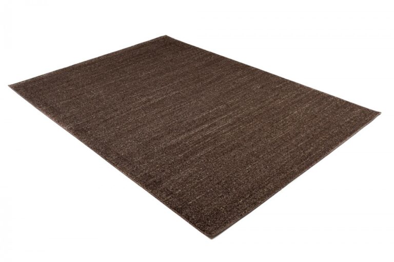 Tapis Sari Marron Foncé Mélangé