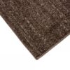 Tapis Sari Marron Foncé Mélangé