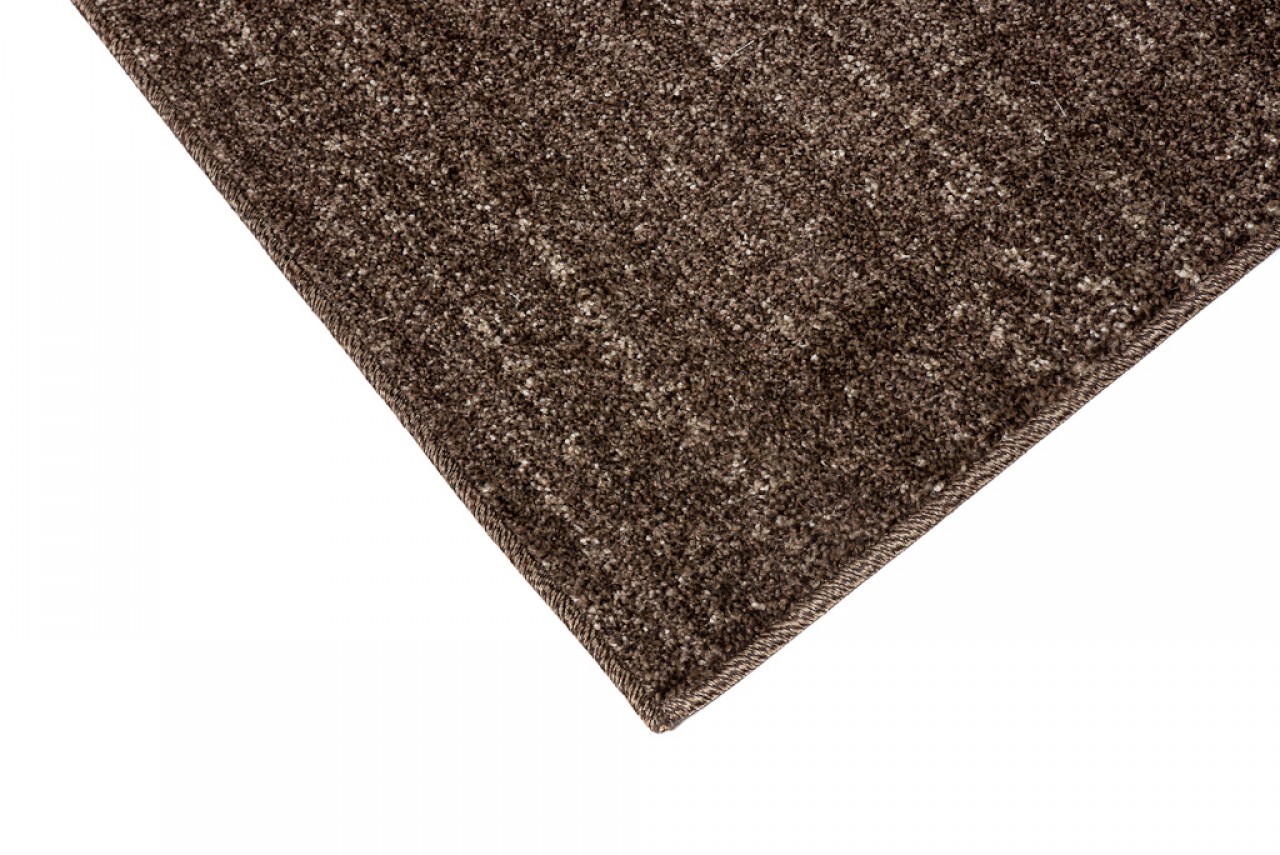 Tapis Sari Marron Foncé Mélangé