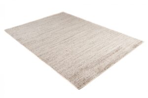 Tapis Sari Crème Mélangé
