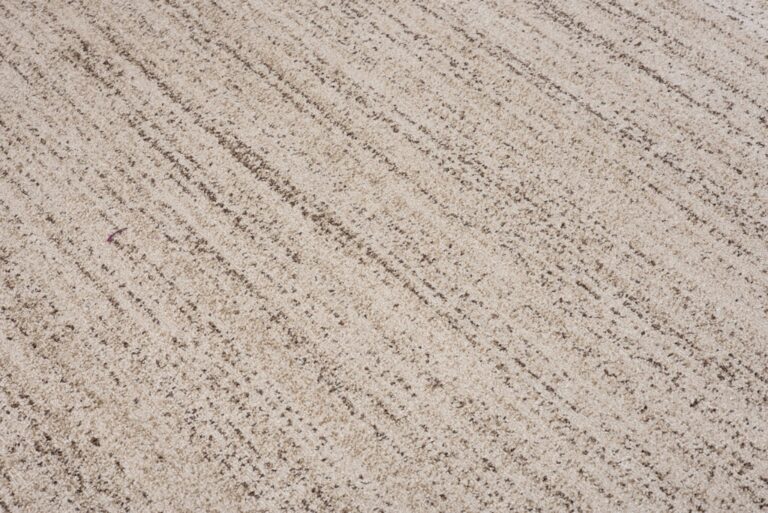 Tapis Sari Crème Mélangé