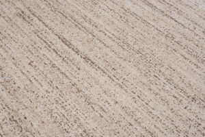 Tapis Sari avec Franges Crème Foncé