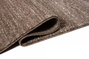 Tapis Sari Marron Mélangé