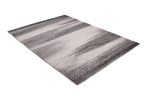 Tapis Sari Gris Abstrait
