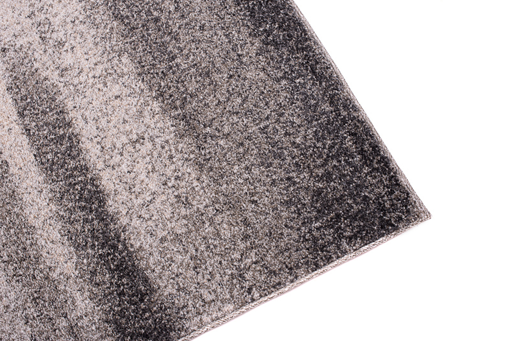 Tapis Sari Gris Abstrait