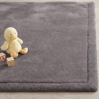 Tapis Enfant Fluffin Gris Foncé