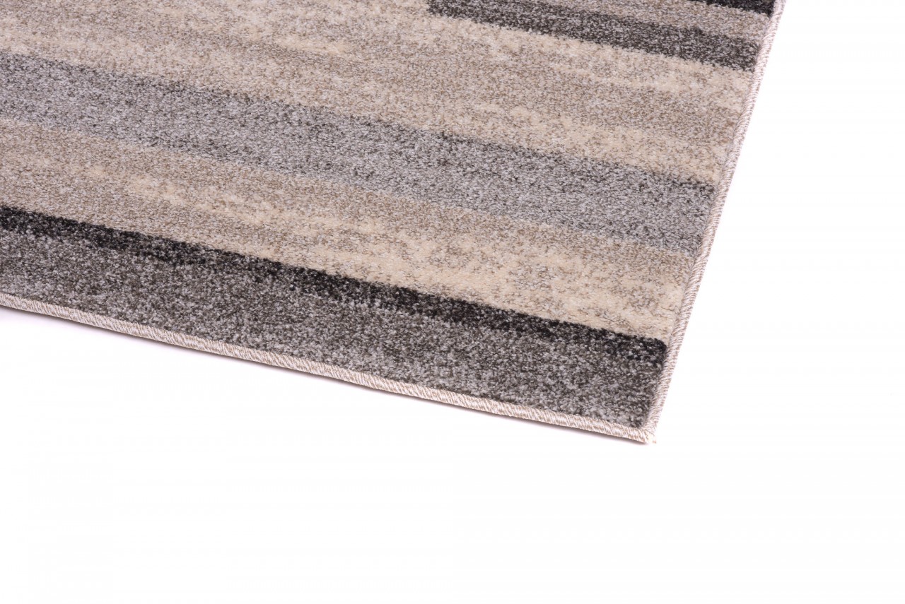 Tapis Sari Beige Clair Gris Cadre