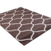 Tapis Sari Marron Treillis
