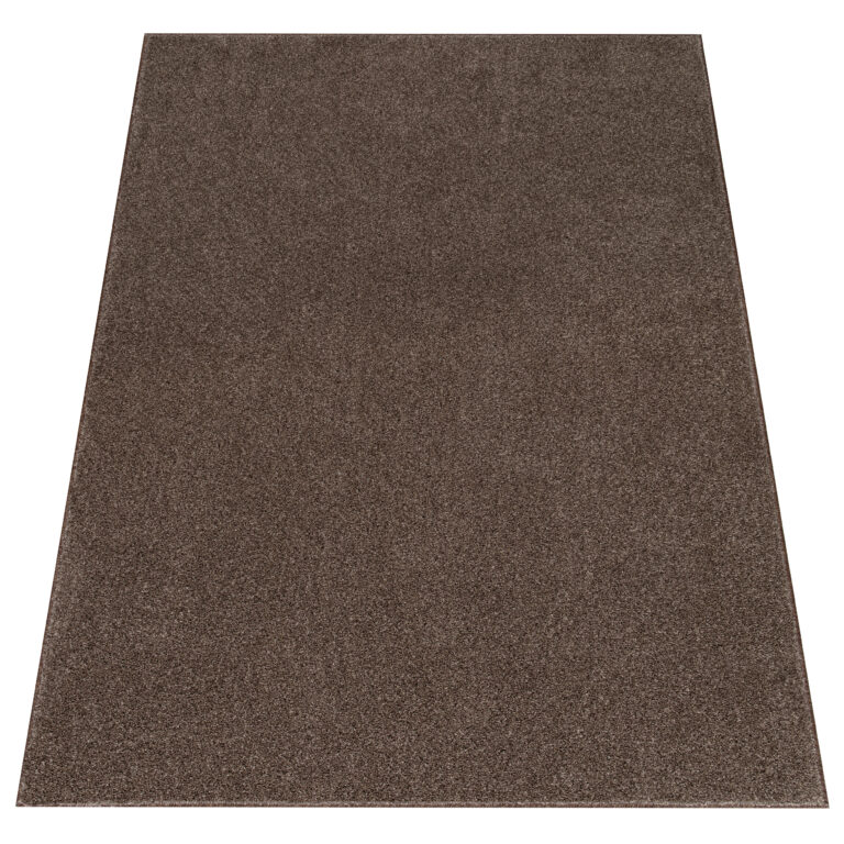 Tapis Noyan Marron Moderne Antidérapant