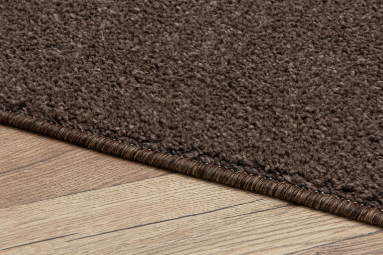 Tapis Noyan Marron Moderne Antidérapant