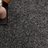 Tapis Noyan Gris Moderne Antidérapant