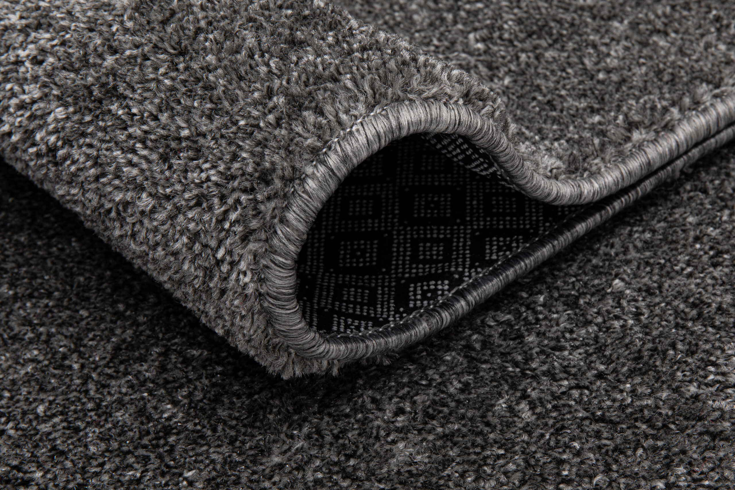 Tapis Noyan Gris Moderne Antidérapant