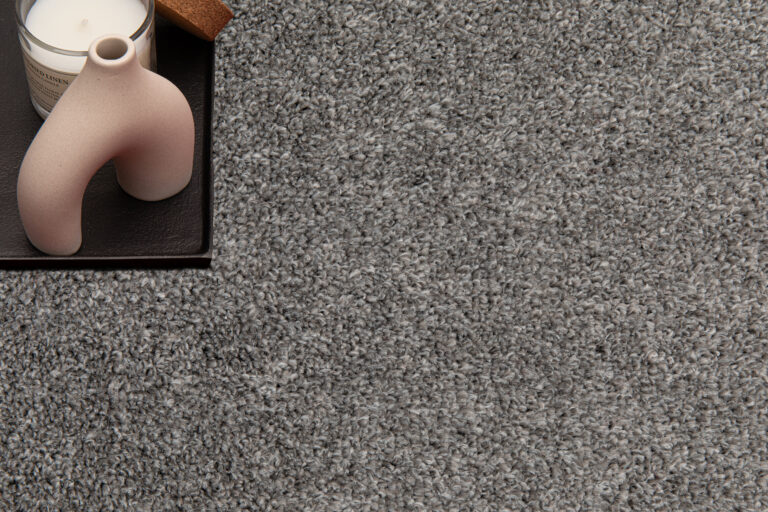 Tapis Noyan Gris Argent Moderne Antidérapant