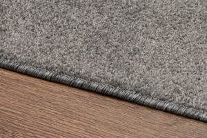 Tapis Noyan Gris Argent Moderne Antidérapant