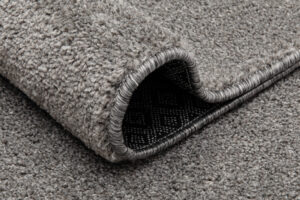 Tapis Noyan Gris Argent Moderne Antidérapant