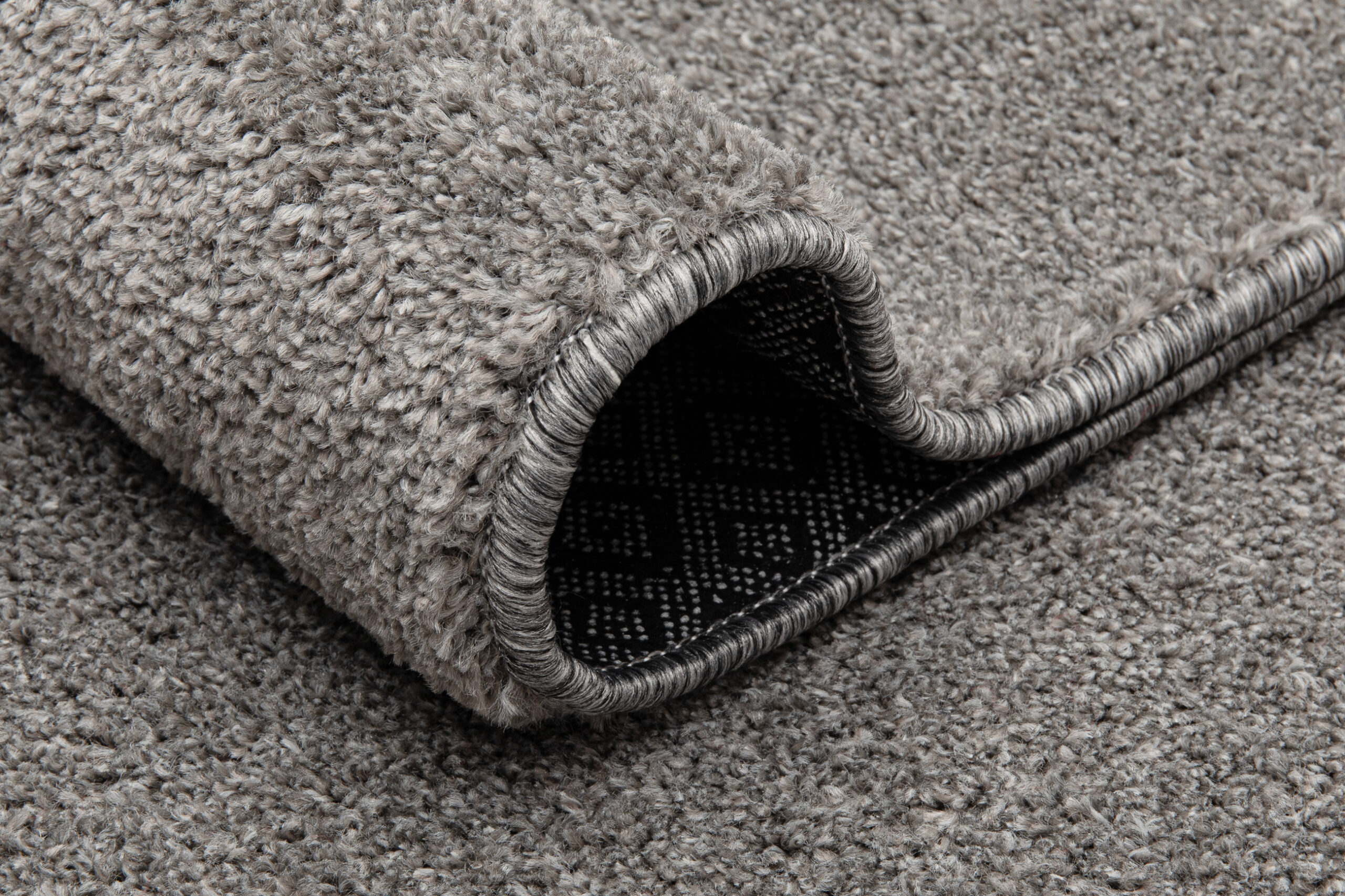 Tapis Noyan Gris Argent Moderne Antidérapant