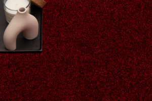 Tapis Noyan Rouge Moderne Antidérapant