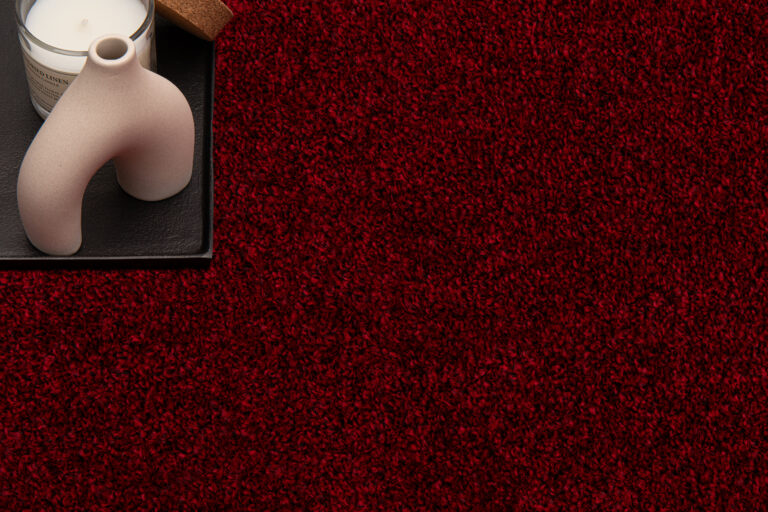 Tapis Noyan Rouge Moderne Antidérapant