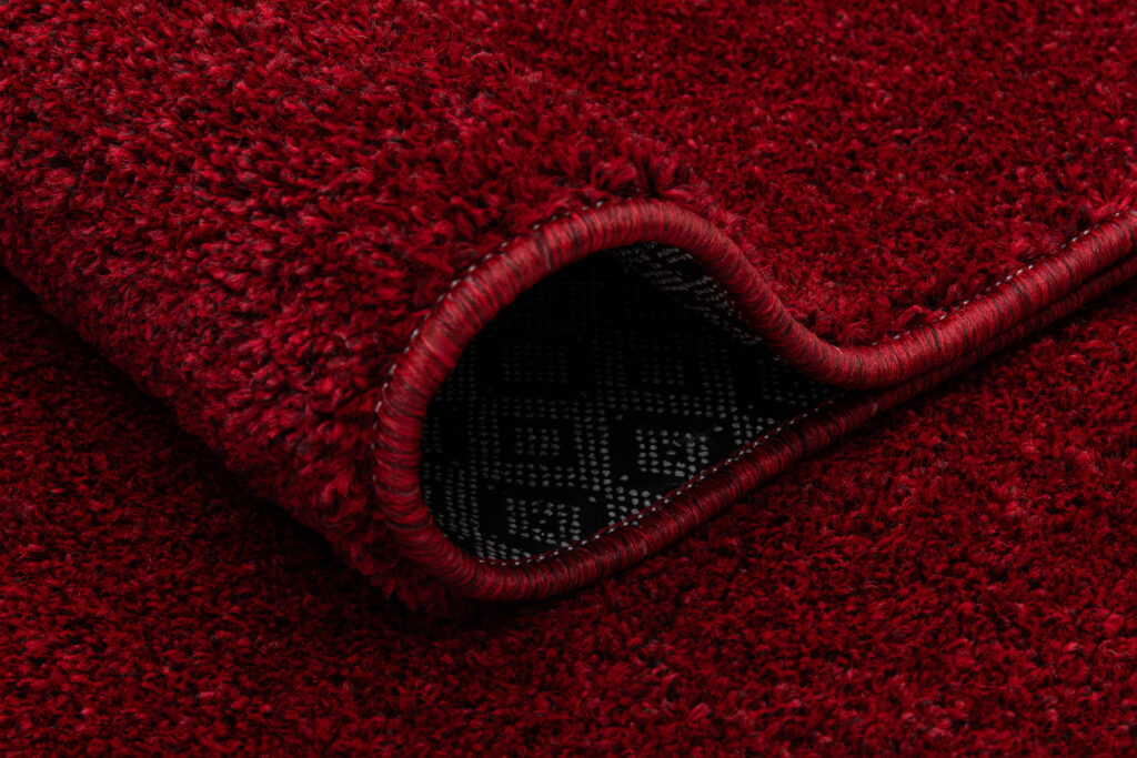 Tapis Noyan Rouge Moderne Antidérapant