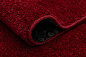 Tapis Noyan Rouge Moderne Antidérapant