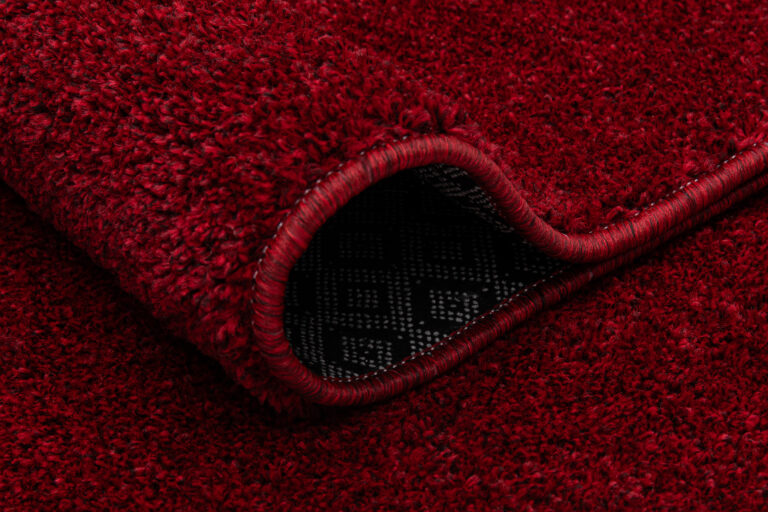 Tapis Noyan Rouge Moderne Antidérapant