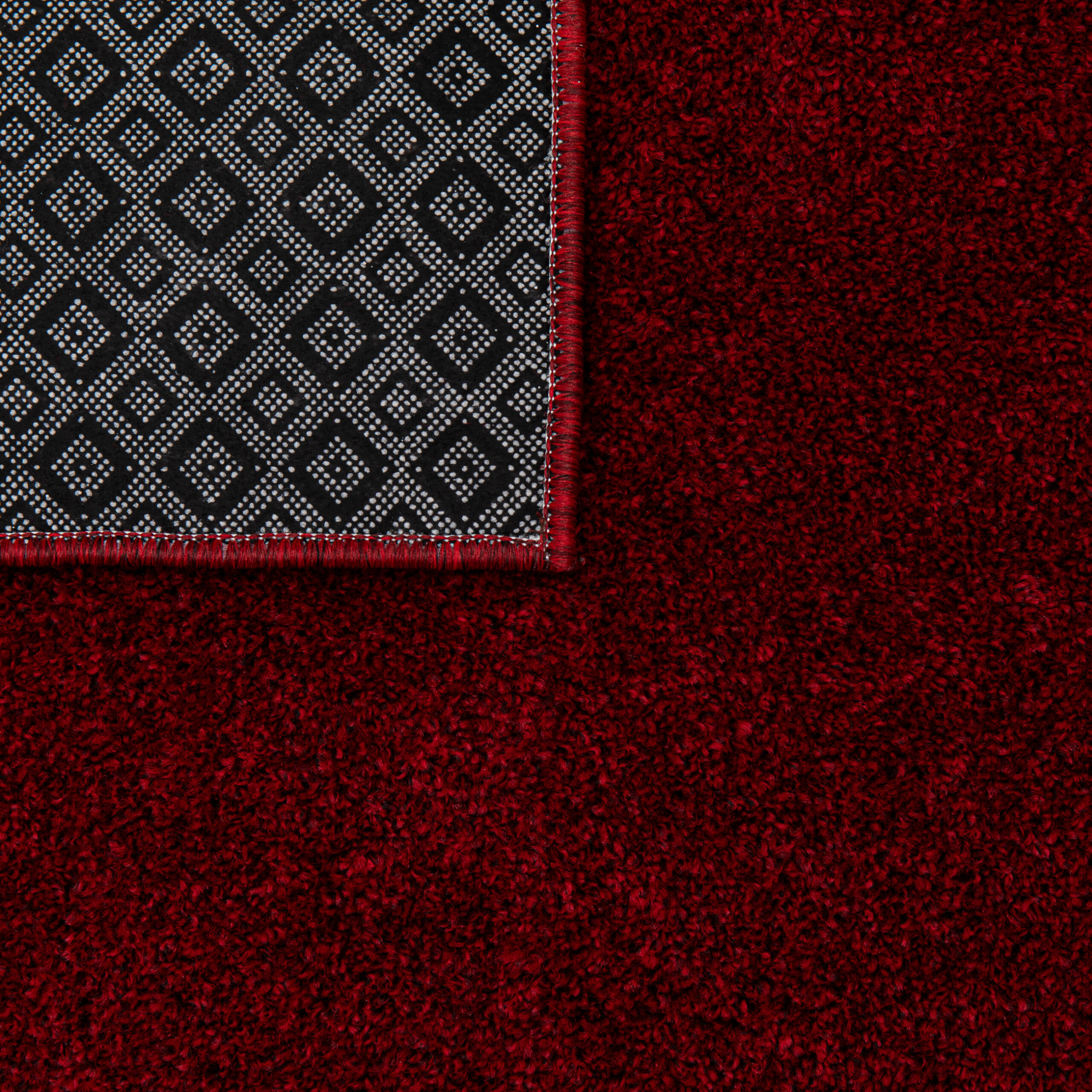 Tapis Noyan Rouge Moderne Antidérapant