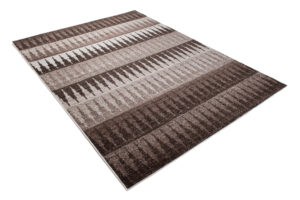 Tapis Sari Beige Géométrique