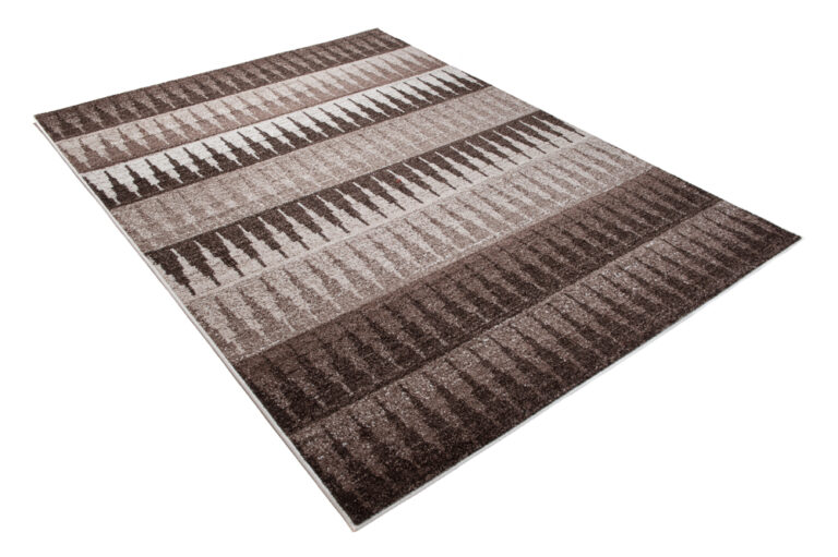 Tapis Sari Beige Géométrique