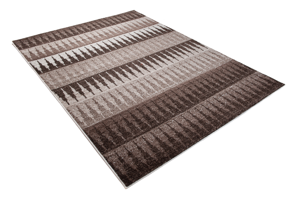 Tapis Sari Beige Géométrique