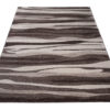 Tapis Sari Marron Beige Abstrait