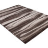 Tapis Sari Marron Beige Abstrait