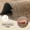 Gazon Synthétique Canyoo Marron 7 mm