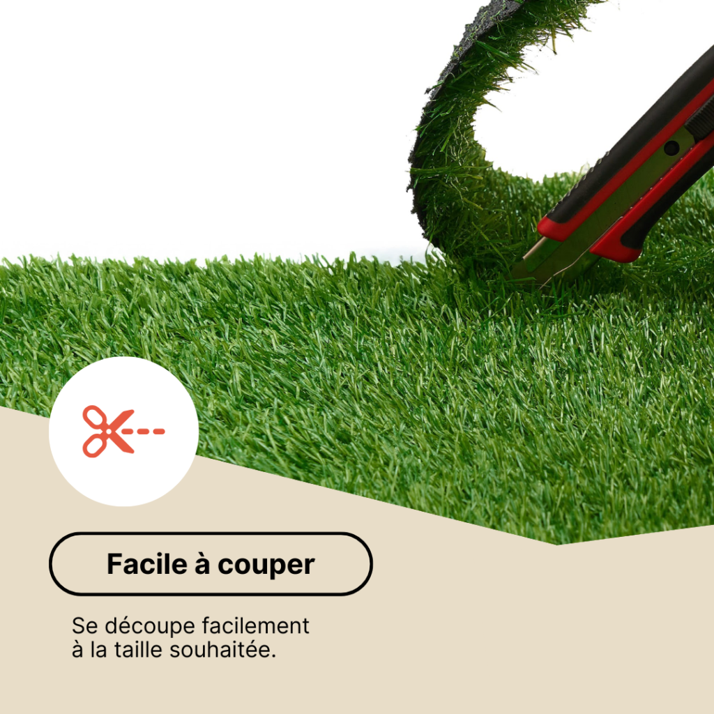 Gazon Synthétique Taifo Vert 30 mm