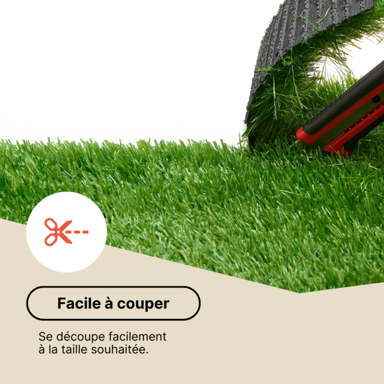 Gazon Synthétique Taifo Vert 40 mm