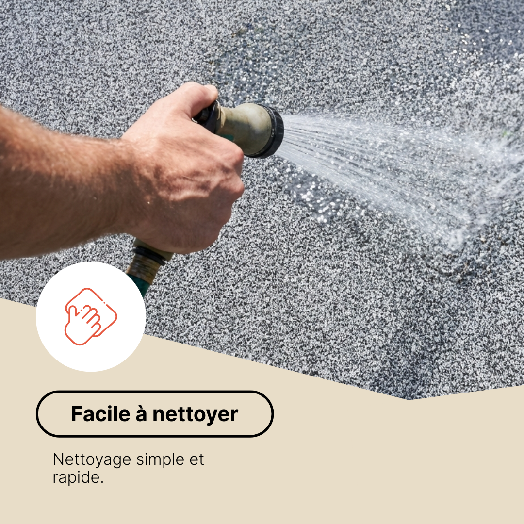 Gazon Synthétique Canyoo Gris 7 mm