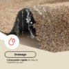 Gazon Synthétique Canyoo Marron 7 mm