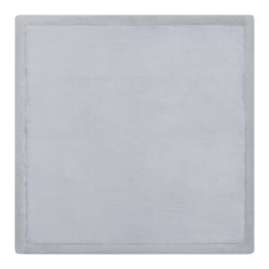 Tapis Enfant Fluffin Carré Gris Clair
