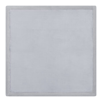 Tapis Enfant Fluffin Carré Gris Clair