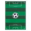 Tapis Enfant Snooki Terrain de Football Vert Antidérapant