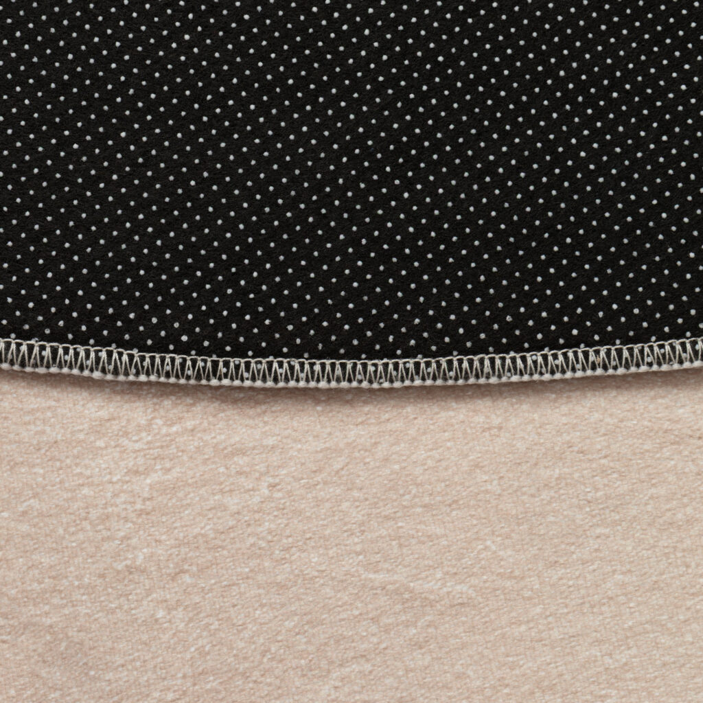 Tapis Wisp À Forme Irrégulière Beige Lignes