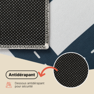 Tapis Enfant Snooki Ville Vert Antidérapant