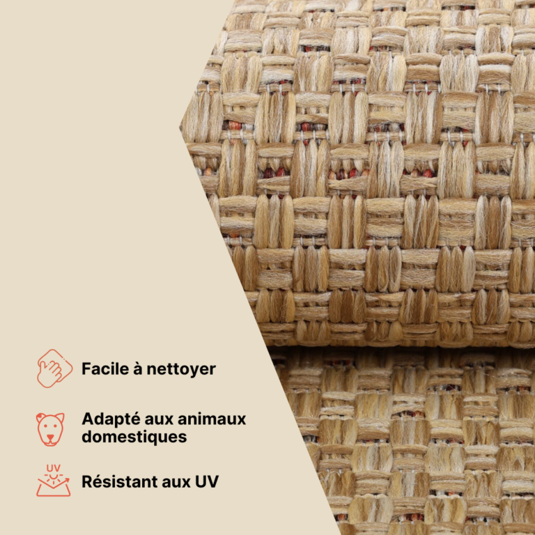 Tapis Extérieur Verano Marron Foncé