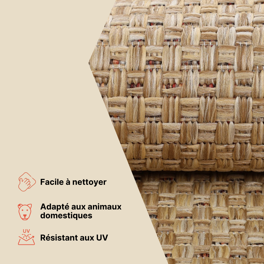 Tapis Extérieur Verano Marron Foncé