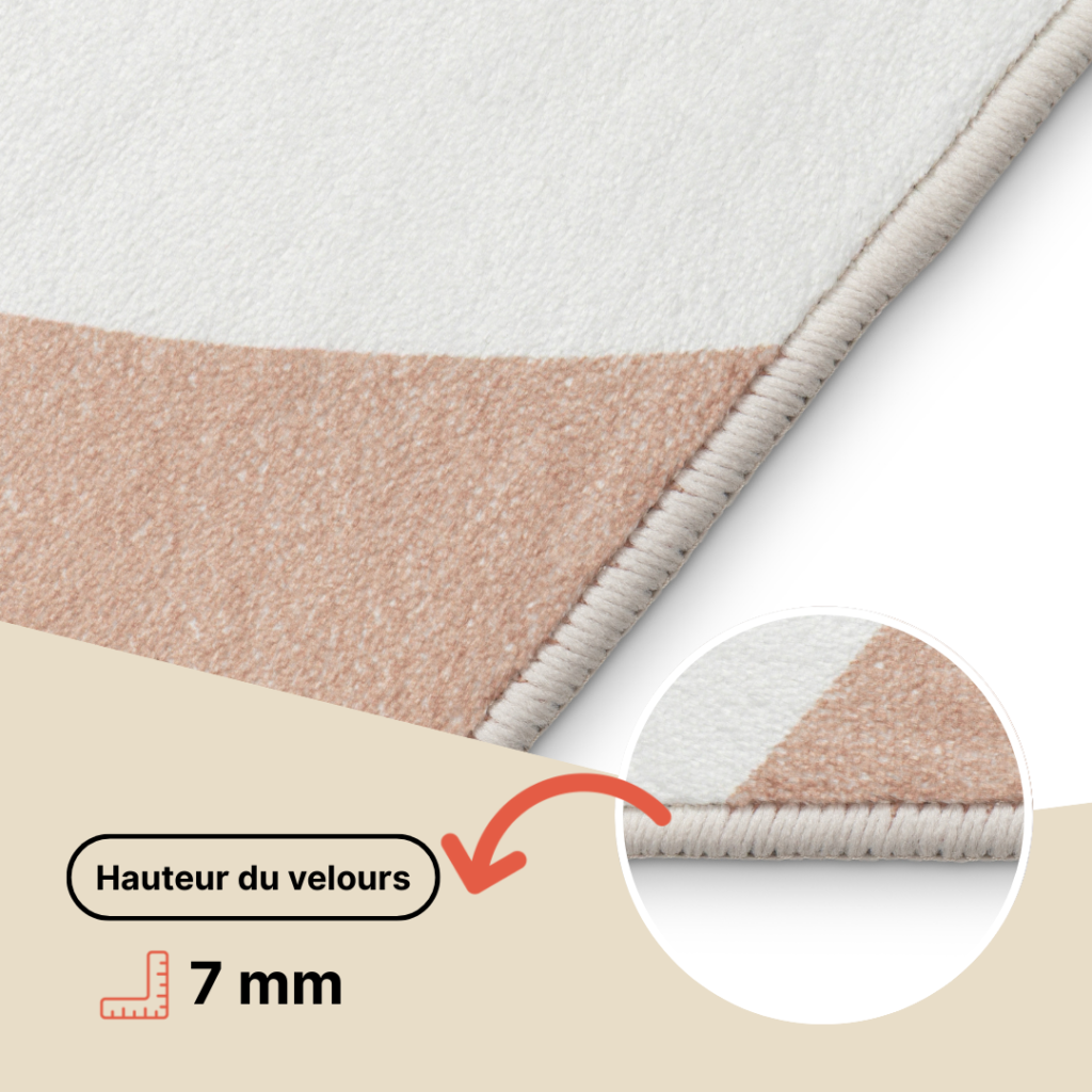 Tapis Wisp Clair Beige Géométrique