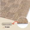 Tapis d'extérieur Yucana Beige Carreaux