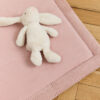 Tapis Enfant Fluffin Carré Rose