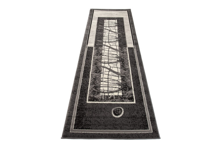 Tapis De Passage Dream Moderne Gris Géométrique