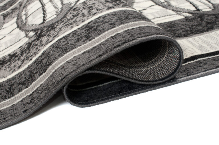 Tapis De Passage Dream Moderne Gris Géométrique