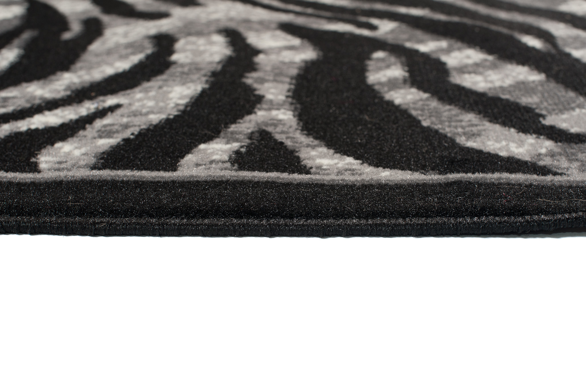 Tapis De Passage Dream Moderne Gris Noir Imprimé Animal