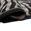 Tapis De Passage Dream Moderne Gris Noir Imprimé Animal